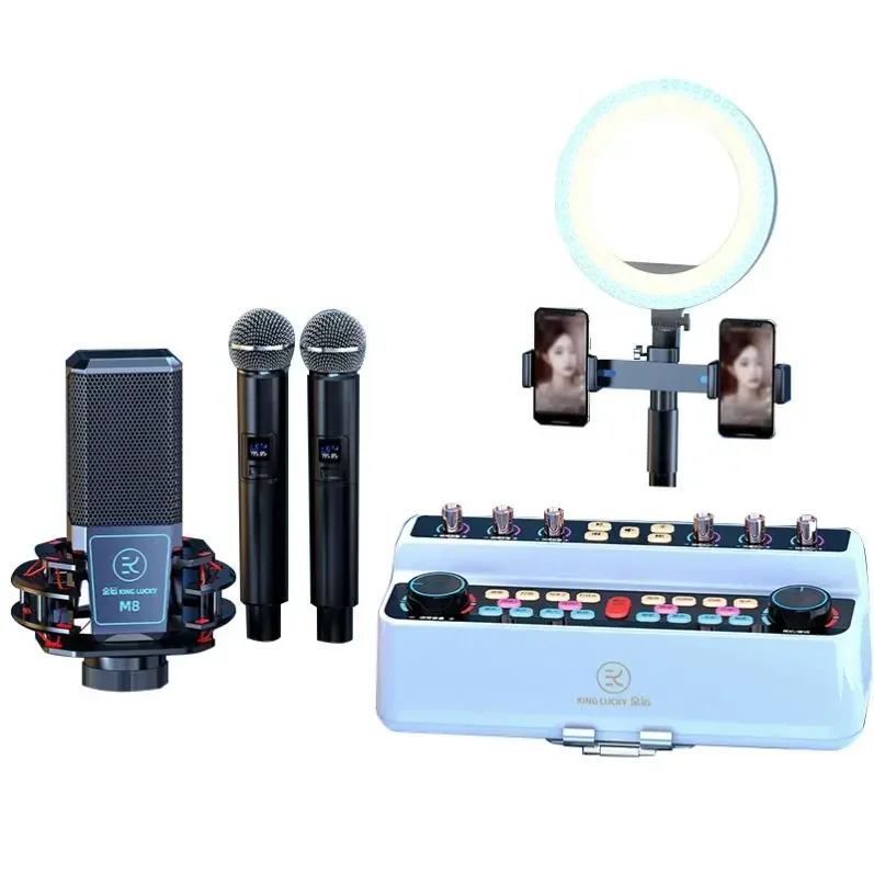 

Usb-звуковая карта 7,1 с микрофоном, беспроводной микрофон