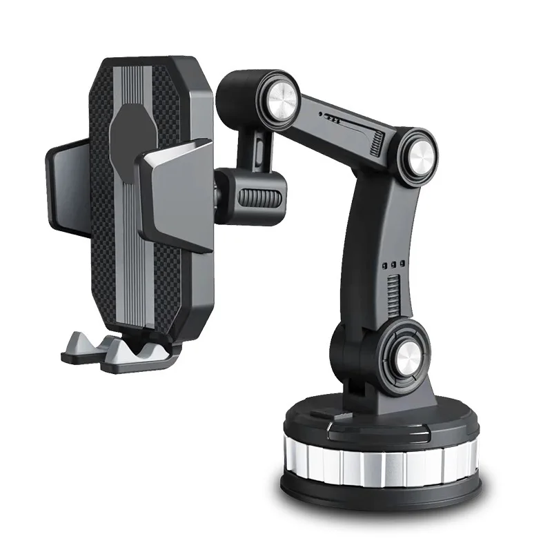 Car Phone Holder Universal Large Truck Extended Suction Cup Type Fixed Shockproof Mobile Phone Stand GPS Navigation Sucker