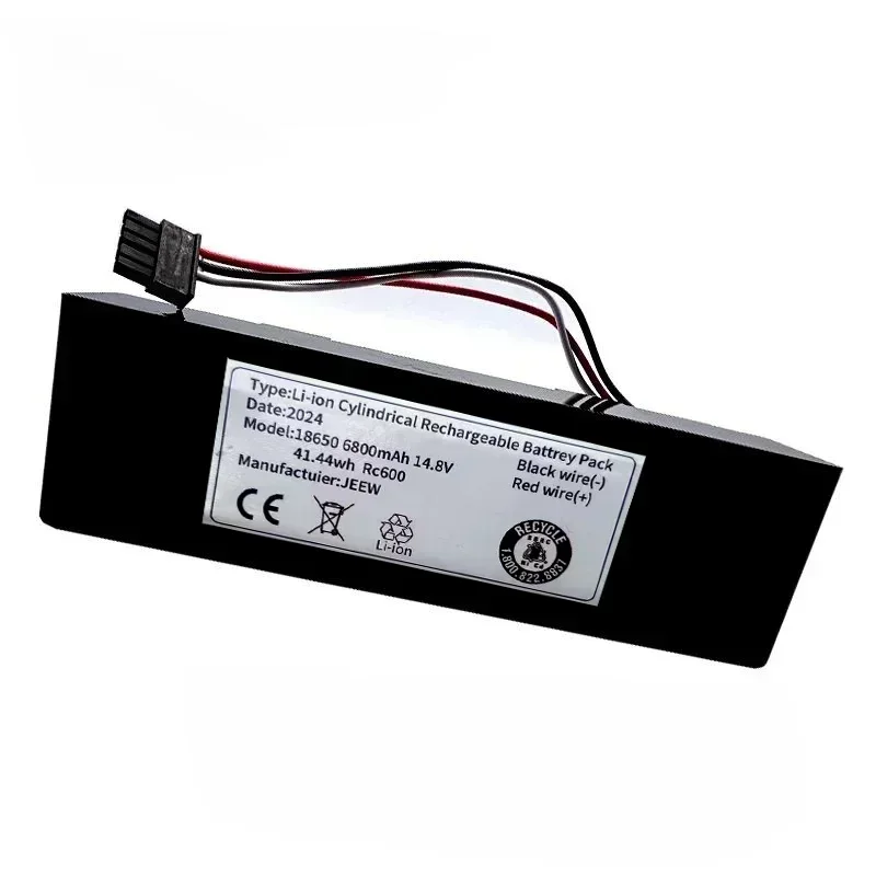 Rechargeable Battery Vacuum Cleaner Battery Bater&iacute;a recargable 14.8V Original para Robot aspirador VIOMI V3 V2 Pr 18650 6800mAh VRVCLMB21B barrido fregado MVVC01-JG