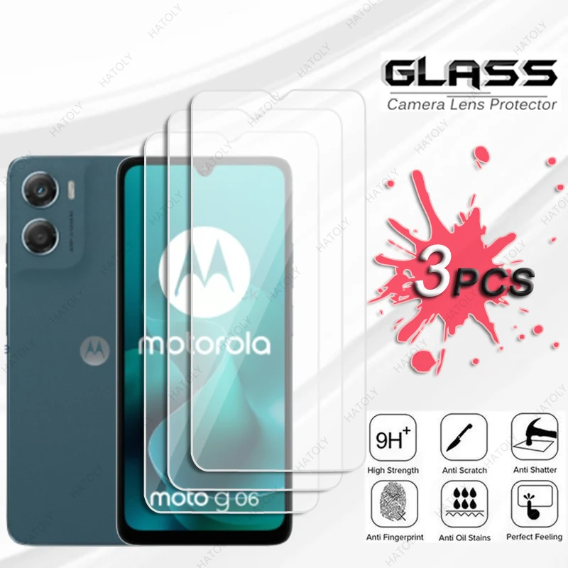 4PCS HD Clear Glass Screen and Camera Lens Protector Set