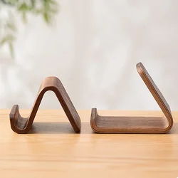 Solid Wood Portable Phone & Tablet Stand - Set of 1 or 2 (2pcs  set)