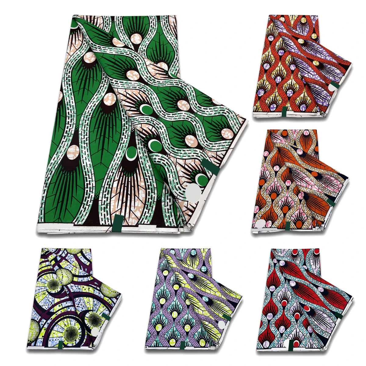 Wholesale Prices African Real Wax Print Fabrics 100 Cotton Ankara Wax