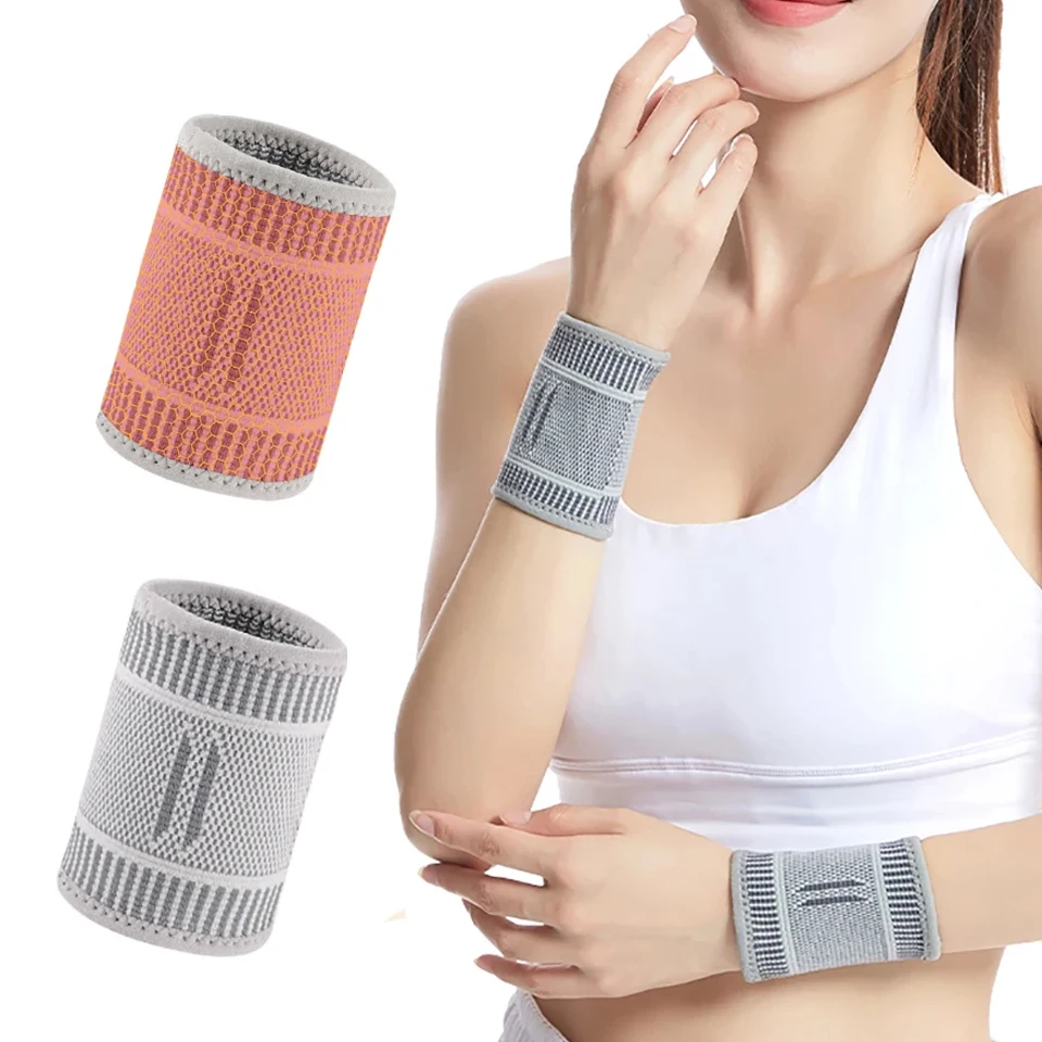 

1Pcs Graphene Wrist Guard Self Heating Compression Wrist Support Badminton Tennis Joint Protection Sleeve Keep Warm Women