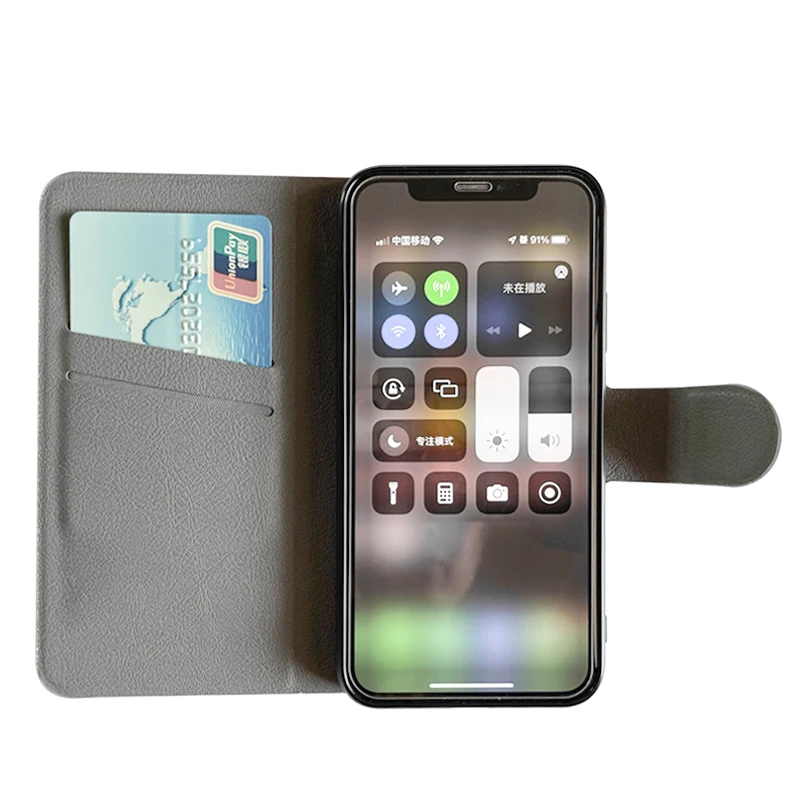 Professional personalized custom cell phone flip cover PU leather case Protective holster diy customize photo pictures phone case leather phone case leather case