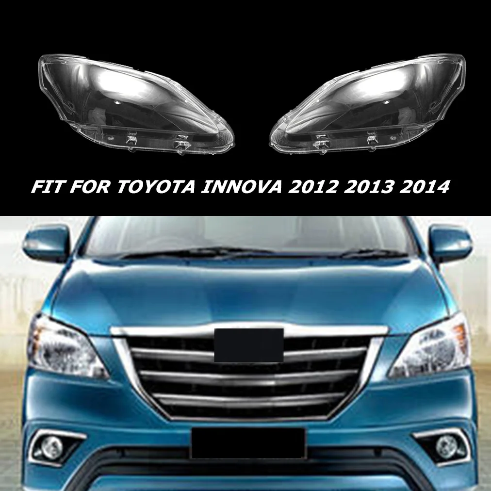 

Fit For Toyota Innova 2012 2013 2014 Vehicle Part of Headlamp Cover Lampshade Lens Transparent Auto Shell
