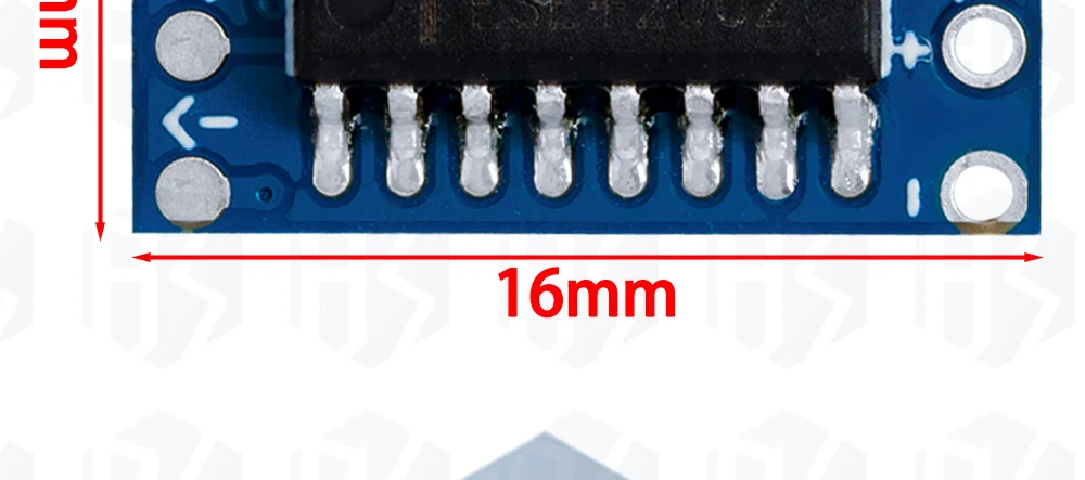 1PCS~10PCS Mini RS232 MAX3232 Pegel-zu-TTL-Pegelwandler-Platine Serielle Konverter-Platine Dropshipping EGBO – Detail 10