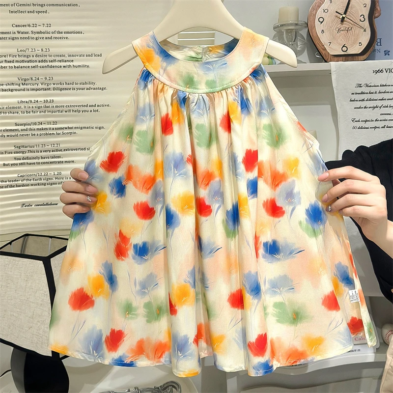 Toddler Floral Princess Dress 4