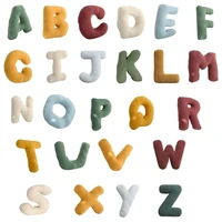 Y1UB Fashionable Alphabets Sofa Pillow for Modern Home Styling in Various Color 1