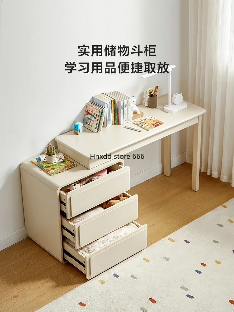 Student home children's study table Small apartment writing desk Double desk Sub-bedroom