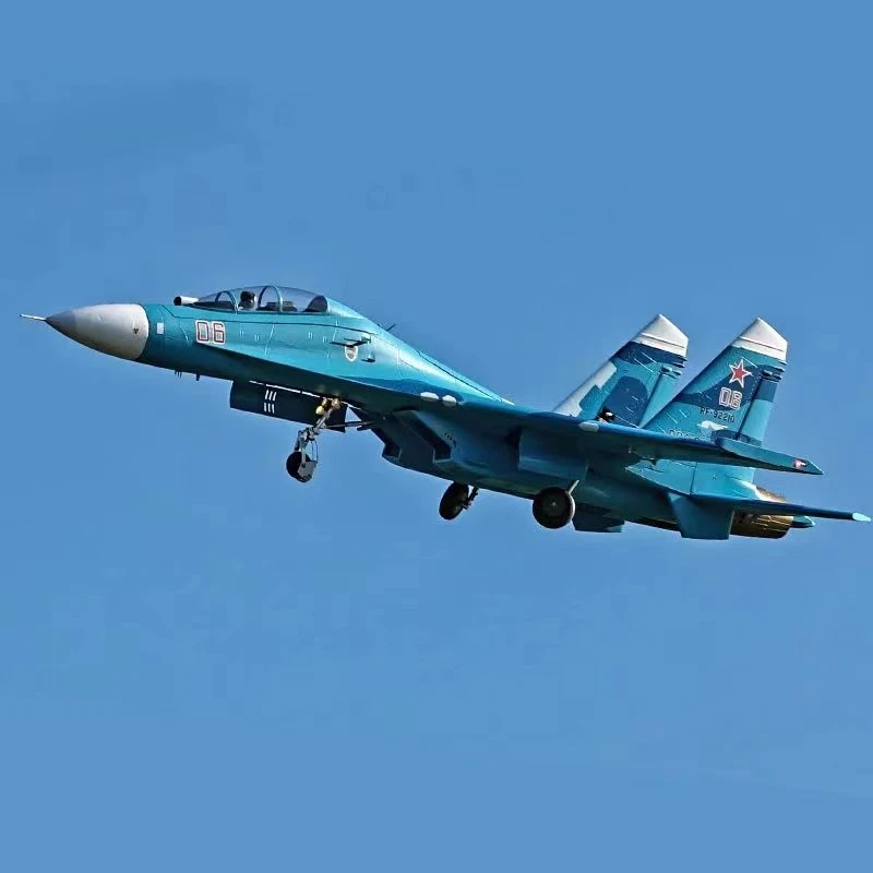 Fms 70Mm Ventola Canalizzata Edf Jet Su-27 Su27 Twin Engine 6Ch 6S Epo Pnp Rc Aereo Radiocomando Modello Hobby Aereo Avion