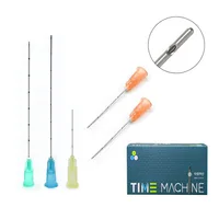 Microcannula Sterile Medical Fine Needle 18G 22G 25G 38mm 50mm 70mm blunt cannula for Injectable Hyaluronic Acid Fillers 1