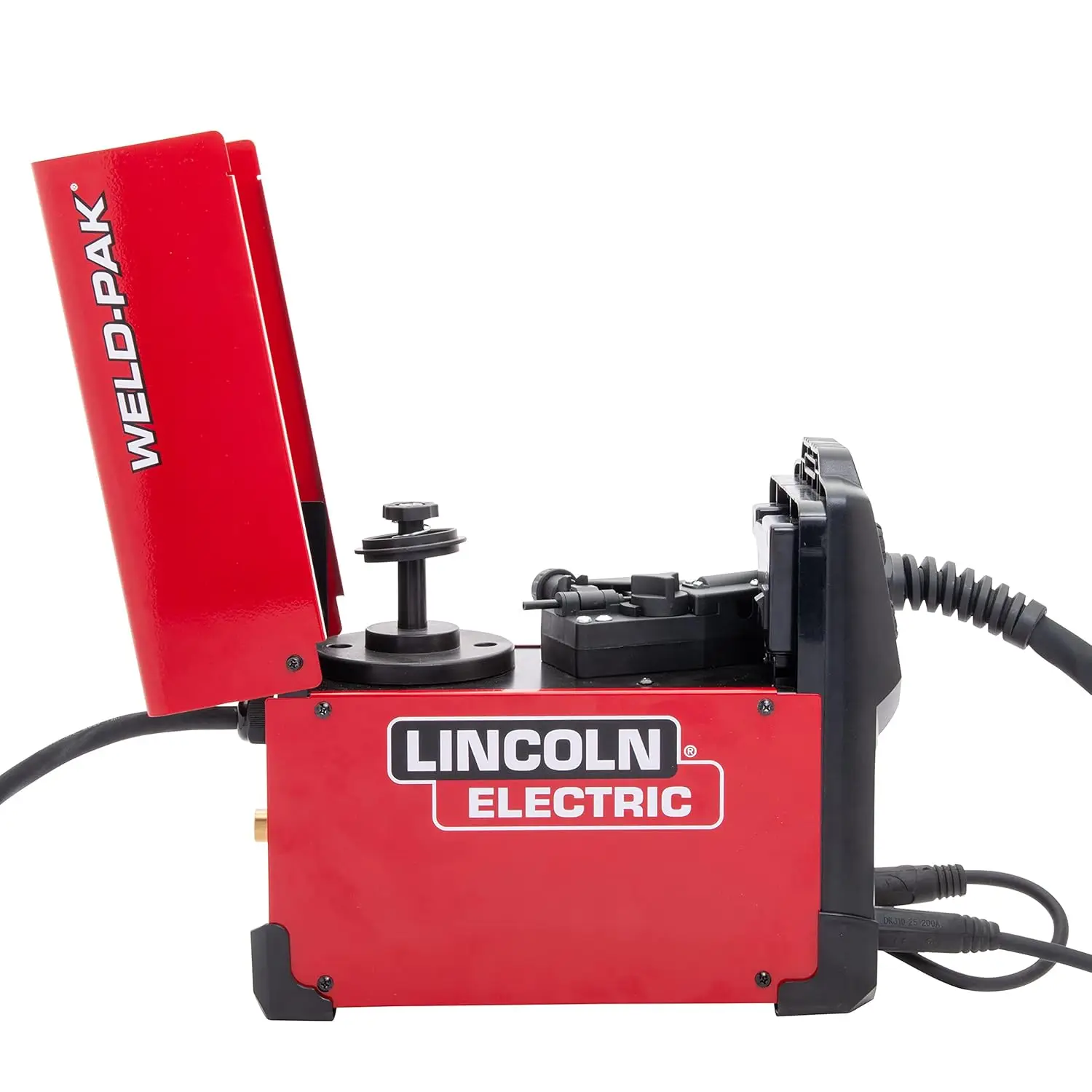 Lincoln Electric 90i MIG and Flux Core Wire Feed Weld-PAK Welder, 120V Welding Machine, Portable w/Shoulder Strap 4