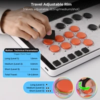 Haute42 Magnetic C-AT Leverless Fightstick Hitbox Controller For PC/PS4/PS5 Stickless Arcade Stick Leverless Controller Hitbox - Image 4