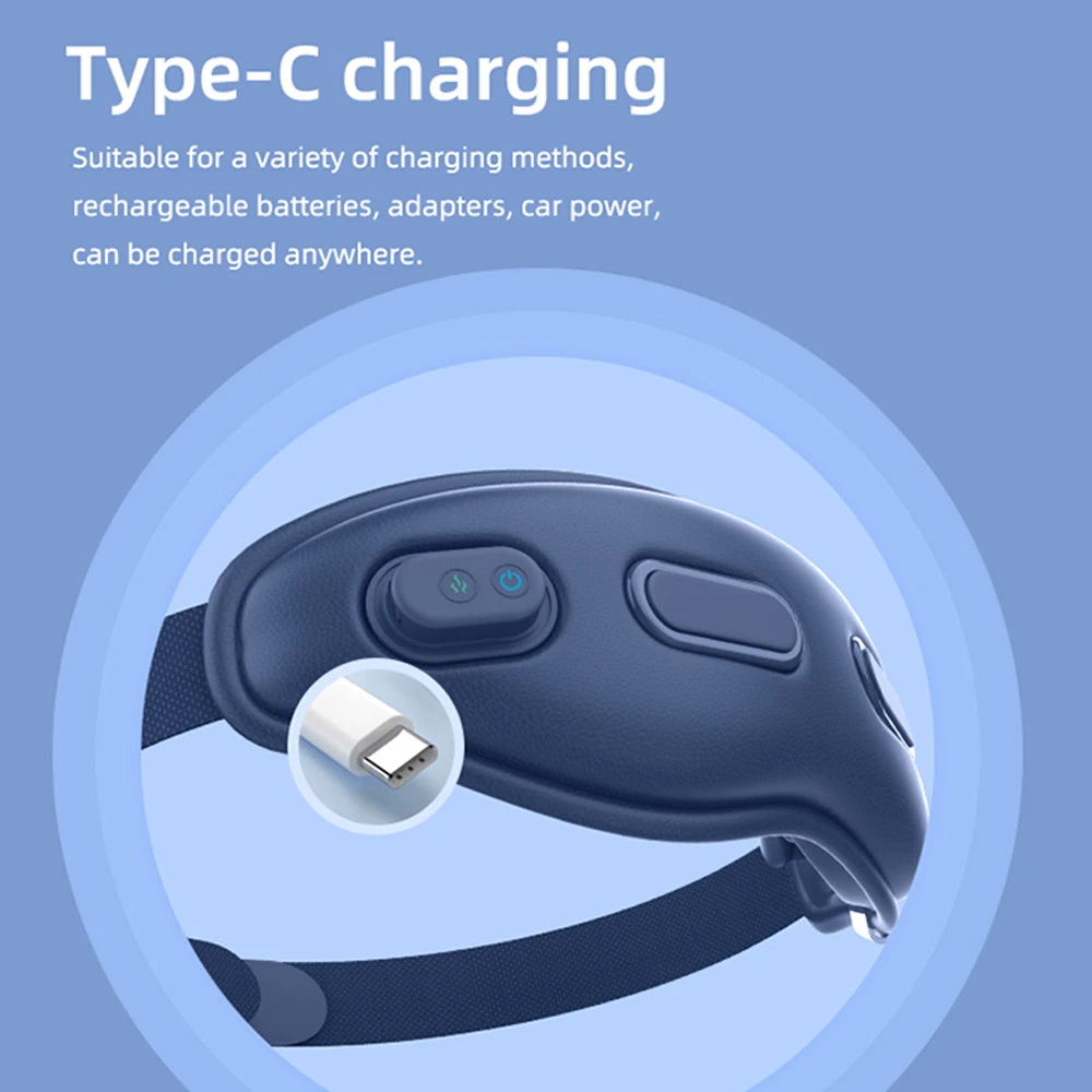 Smart Eye Massager – Rechargeable Heated Eye Massage Instrument