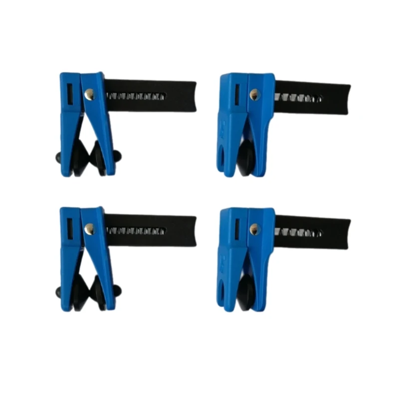 

4Pcs Automotive Car Brake Nozzle Clamp Oil Pipe Plug Brake Tube Prevent Oil Spills Brake Nozzle Clamp F19A