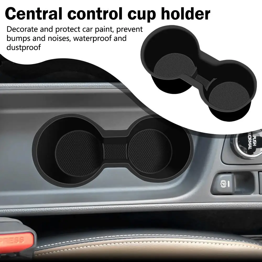 Car Center Console Cup Holder Insert Water Cup Holder Silicone Drink for Toyota Yaris Cross Interior Accessories