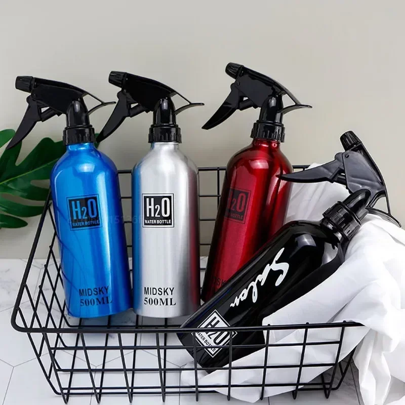 500ML Hairdressing Fine Mist Spray Bottle Salon Barber Water Sprayer Aluminum Watering Can hairdressing spray bottle spray bottle