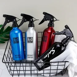 500ML Hairdressing Fine Mist Spray Bottle Salon Barber Tools Water Sprayer Barber Professional Aluminum Watering Can
