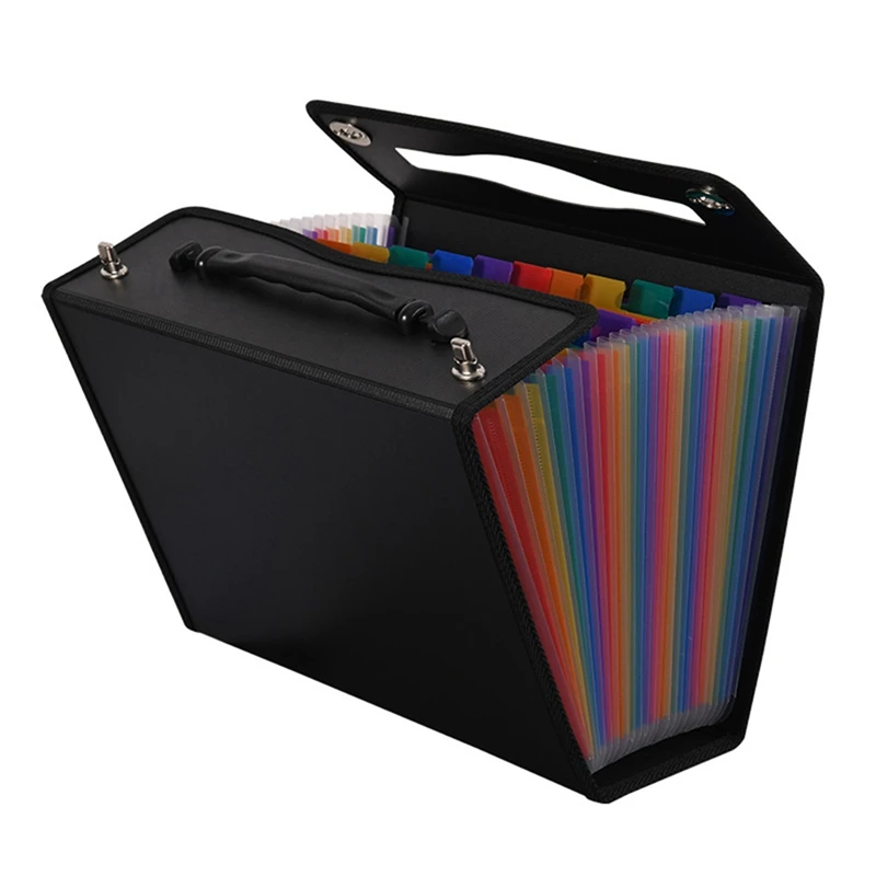 2x-24-pockets-expanding-file-folder-accordian-file-organizerplastic-paper-document-receipt-organizer-for-business