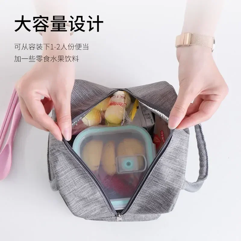 Cooler Lunchbox Insulated Case Portable Lunch Bag