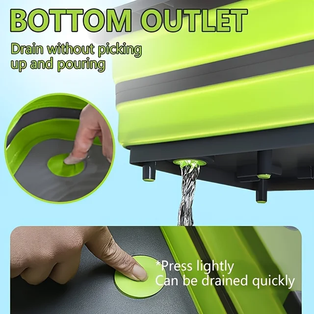 Portable Collapsible Basin with Sink 4