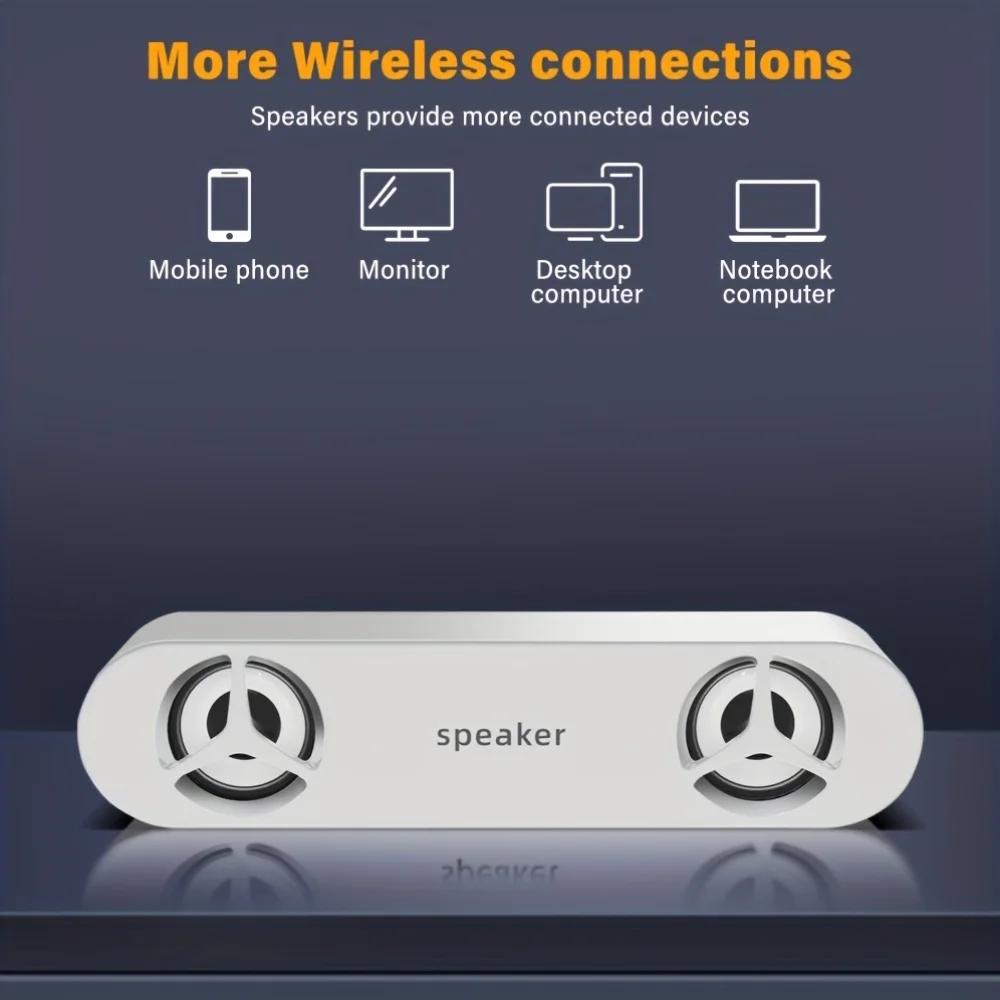 3D surround sound speakers Wired computer speakers Stereo subwoofer For laptop theatre TV assisted amplification