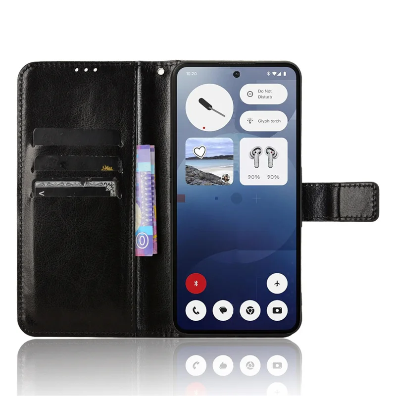 Vintage Magnetic Leather Wallet Flip Cover Case