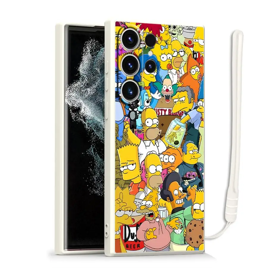 Simpsons Cartoon Phone Cover Case