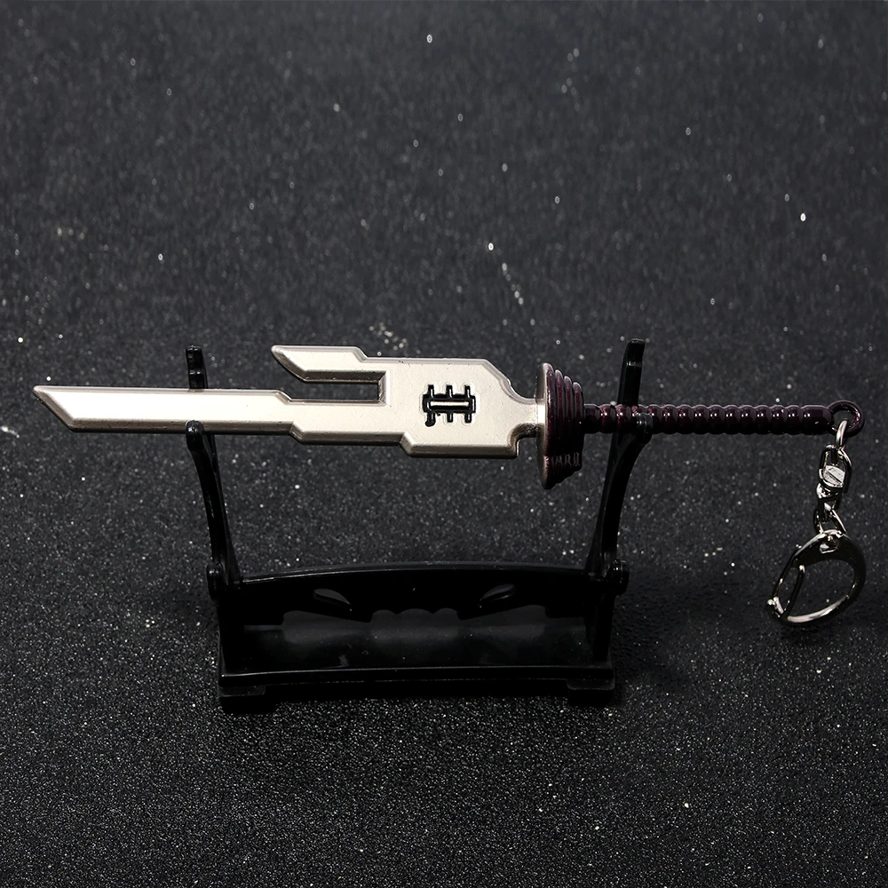 Anime Keychain Anime Jujutsu Kaisen Cosplay Prop Keyring Nanami Kento Fushiguro Toji Weapon Model Pendant Keyring For Men Jewelry Accessories anime keychain