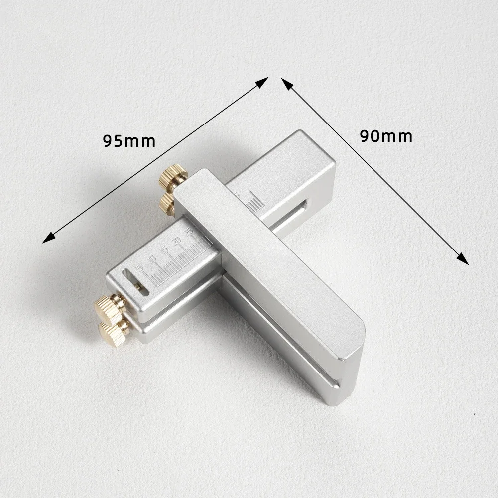 Belt Strip Cutter Aluminum Alloy Sandblasting Oxidation Mini Belt Cutter Manual Vegetable Tanning Cutting Leather Craft Tools
