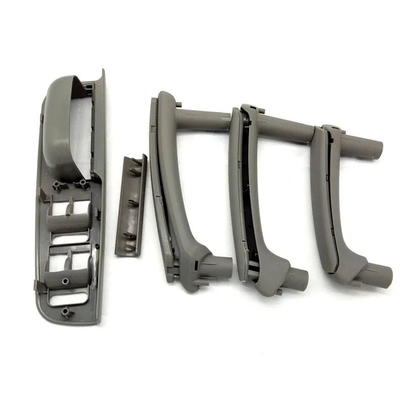 VW 파사트 B5 98-05 용 그레이 인테리어 문짝 풀 핸들 창 컨트롤패널, 하이 퀄리티 가죽 페인트, 8 개