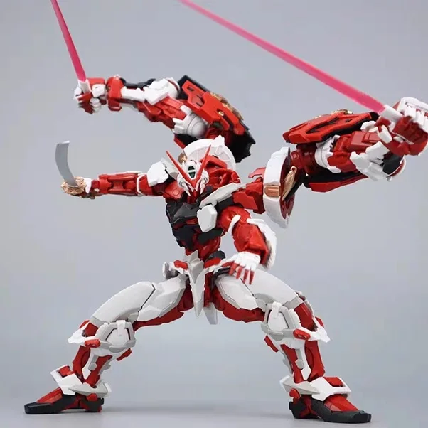 Mjh Hirm 1/100 Mbf-P02 Astray Red Frame Powered Red Assembly Model
