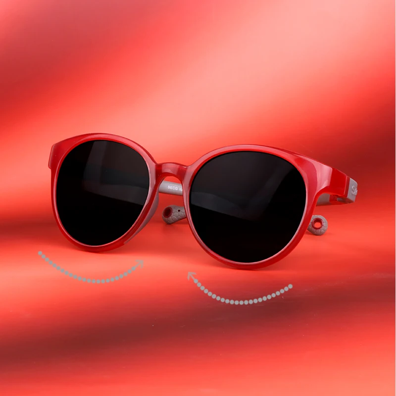 SECG Brand Polarized lenses Children's Sun UV Protection Sunglasses For Boys And Girls Large Children Boys Fashion Cool Glasses