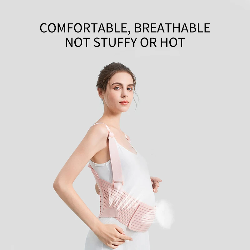 Pregnancy Belly Support Belt for Pregnant Women Breathable Adjustable Postpartum Girdle