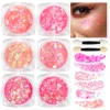 6 Color Cosmetic Chunky Glitter Shimmer Body Face Hair Eye Musical Festival Carnival Dance Party Makeup Glitter Gel 1