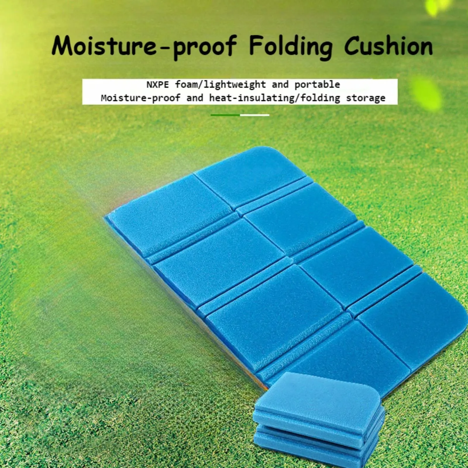 야외용 접이식 휴대 쿠션, 휴대용 냉각 방습 필드 버스 좌석 쿠션, 캠핑 장비, 비치 매트  Best5