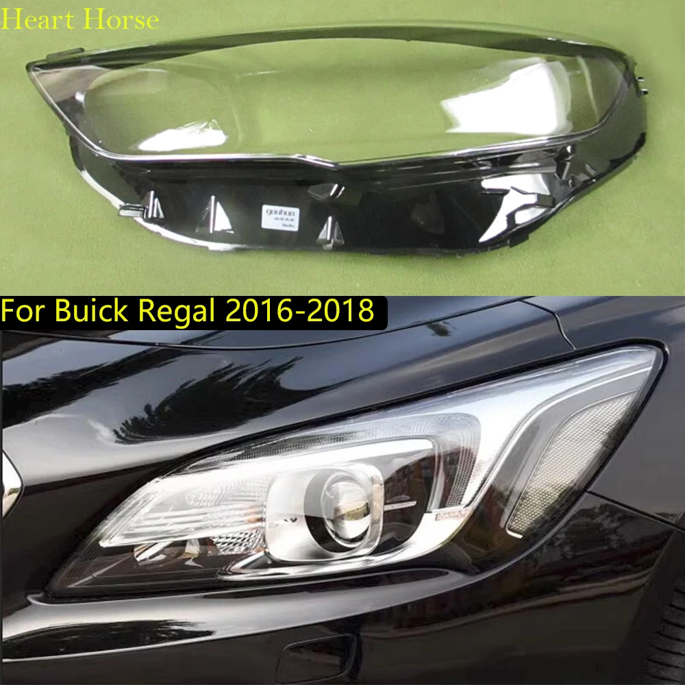 

Transparent Headlamp Lamp Shade Headlight Shell Lens Plexiglass Replace The Original Lampshade for Buick Regal 2016 2017 2018