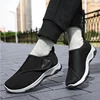 Men's Casual Sneakers Soft Comfortable Diabetic Man Shoes Adjustable Wide Feet Walking Shoes Outdoor Anti-slip Sport Shoes Male 5