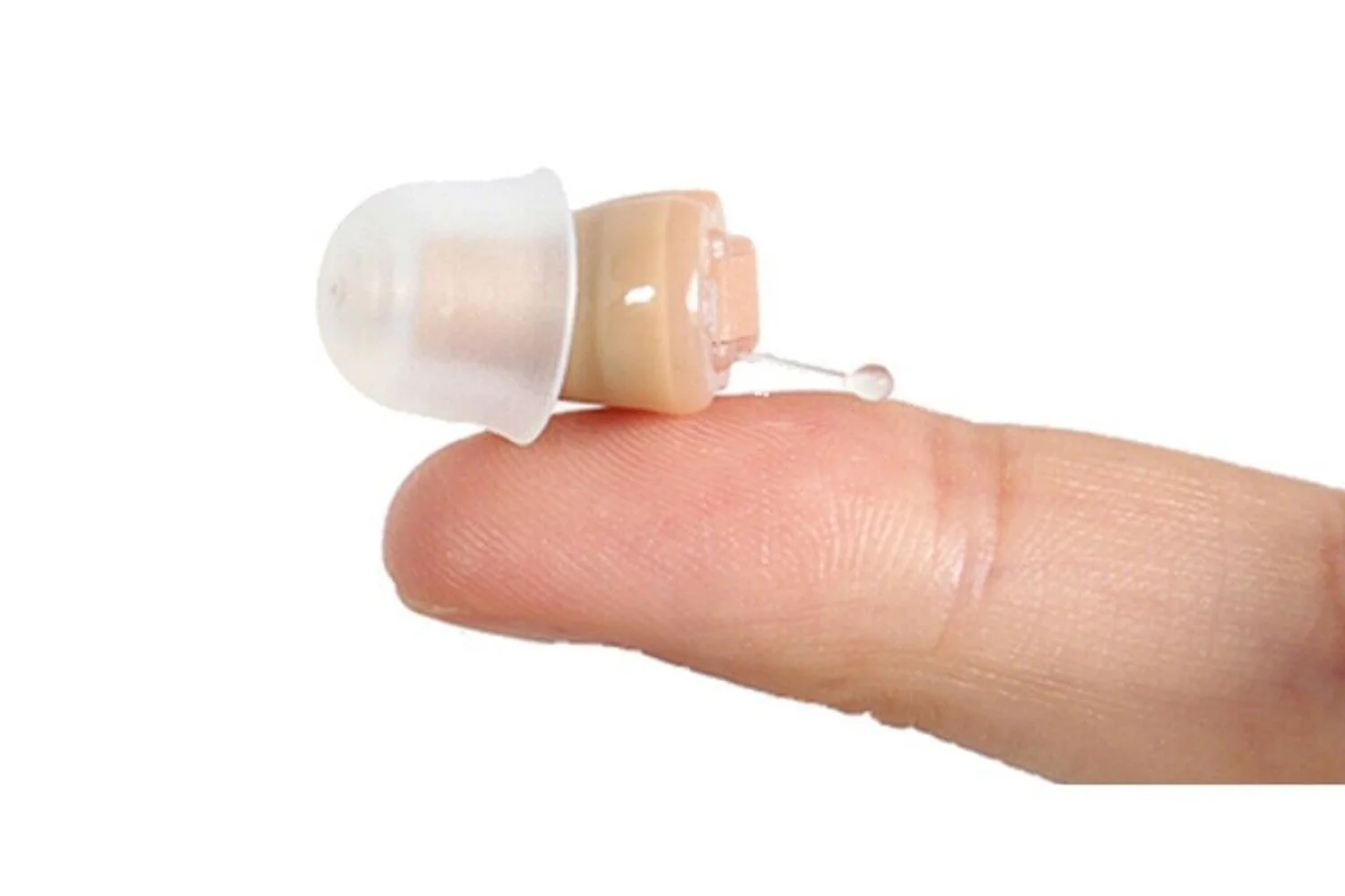 1 pcs Small Invisible Hearing Aids Mini Sound Amplifier Enhancer Adjustable for Elderly Battery Power 5