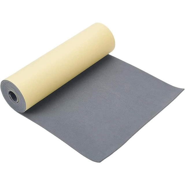 Foam Padding Sheets with Adhesive Backing - 3/4 Thick Self Stick Neoprene Insulation Foam,2PCS 3/4 inch Thick x 4 inch Long x 4 inch Wide - Closed