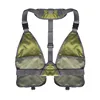 Outdoor Hip Hop Techwear Tactical Cargo Vest Multi Pockets Functional Camping Photography Casual Sleeveless Waistcoat 4