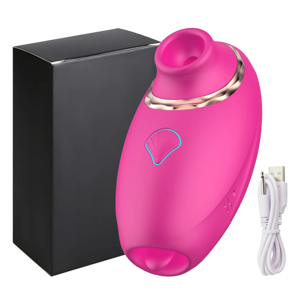 Tanie HESEKS 3 in1 Clitoral Sucking Vibrator with Licking Vibrator G-Spot Massager Flapping sklep