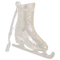 Acrylic Christmas Tags Ice Skate Boots nament Christmas Tree Hanging Pendant Soakers Skating Accessories Wind Chimes Home Decor 1