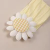New Sun Flower Baby Headband Cute Nylon Hair Band for Newborn Kids Headwear Elastic Children Turban Girls Hair Accessories 3