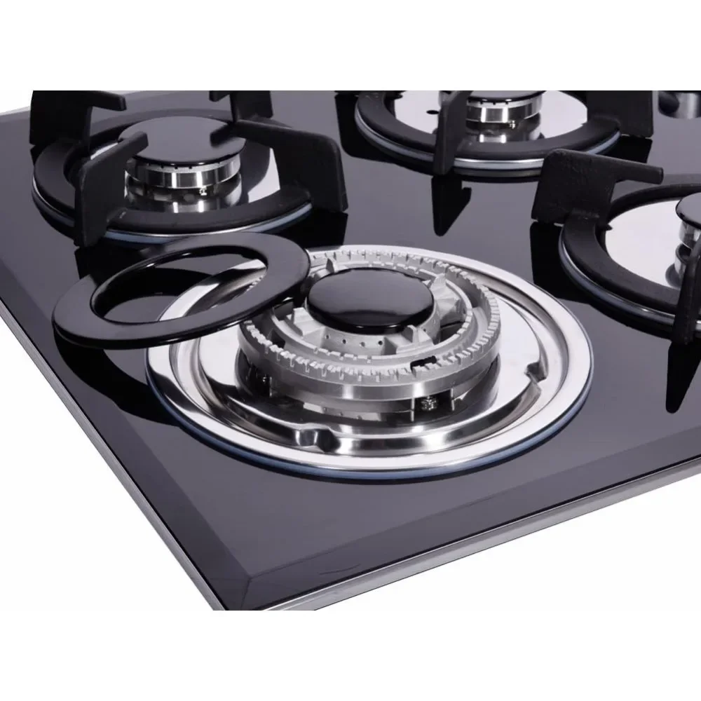 Kitchen gas range - tempered gas range - Kitchen gas range - Kitchen workstation cooktop  gas stove 3