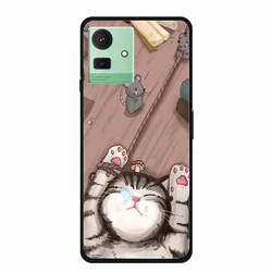 Luxury Cat Cartoon Silicone Shockproof Case - Soft TPU Bumper Cover for Cubot Note 50 (69)