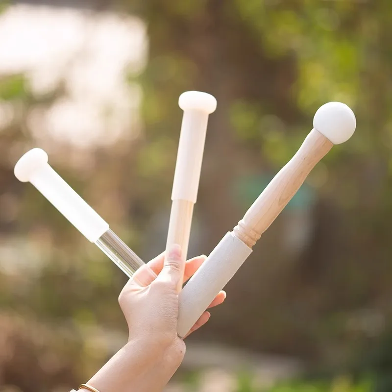 Crystal Singing Bowsl Stick Tibetan Buddhist Singing Bowl Sticks Meditation Sound Healing Accessory Percussion Instruments Parts