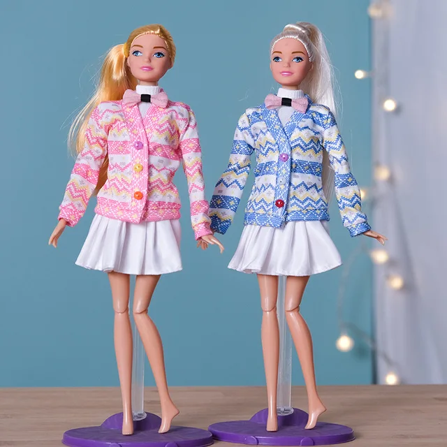 O novo 2023 é adequado para 30cm1 1 polegada roupas de bebê inverno para  barbie plush