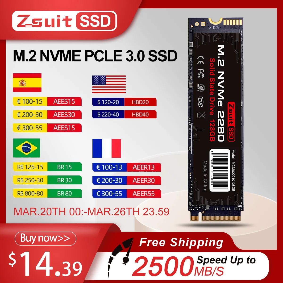 Disco Duro NVME M2 SSD 512GB 1TB de alta velocidad NMVE M2 SSD unidad de estado sólido PCIE 3,0 2280 disco duro interno para ordenador portátil