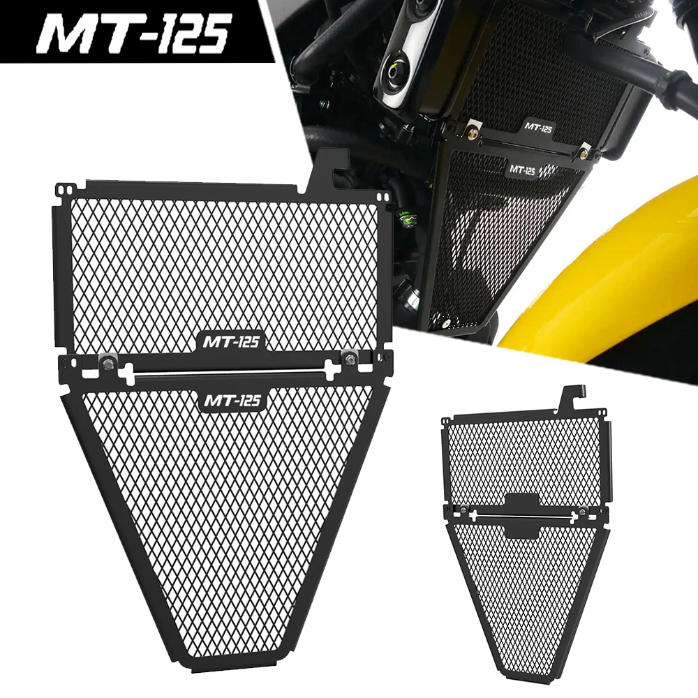 

New Motorcycle MT-125 Alumiunm Accessories Radiator Grille Guard Cover Protection For Yamaha MT125 MT 125 2020 2021 2022 2023